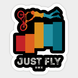 Just Fly BMX Sticker